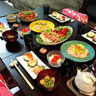 ひな祭り 手まり寿司のインテリア実例 Roomclip ルームクリップ