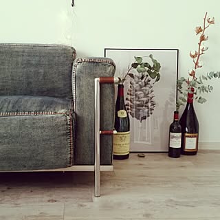 ワインボトル ペーパーコレクティブのおしゃれなアレンジ 飾り方のインテリア実例 Roomclip ルームクリップ