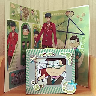 ダイソー おそ松さんのインテリア実例 Roomclip ルームクリップ