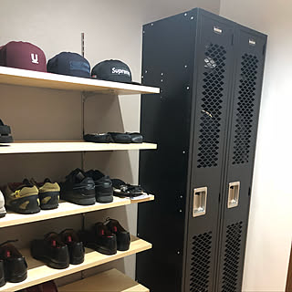 玄関 入り口 スチールロッカーのインテリア実例 Roomclip ルームクリップ