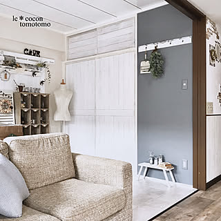 壁紙屋本舗 襖リメイクのインテリア実例 Roomclip ルームクリップ