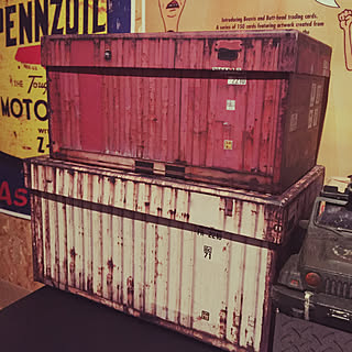 ガレージ 収納boxのインテリア実例 Roomclip ルームクリップ