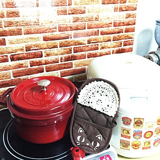 キッチン/セリア/キャンドゥ/ミトン/STAUB...などのインテリア実例 - 2015-11-09 10:56:06