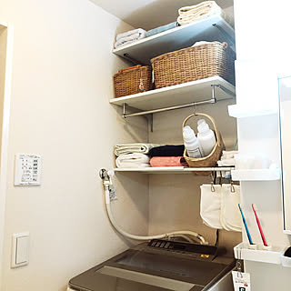 ダイソー 突っ張り棚のインテリア実例 Roomclip ルームクリップ