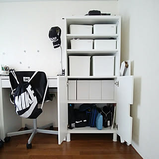 棚/IKEA/団地/勉強部屋/カインズホーム...などのインテリア実例 - 2018-12-09 09:57:08