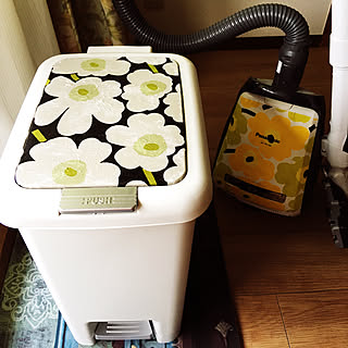 マリメッコ/デコパージュ/ゴミ箱/ベッド周りのインテリア実例 - 2018-05-02 10:16:32