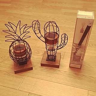 アロマディフューザー/パイナップル/日替わり投稿企画!月曜日/買ったもの/サボテン...などのインテリア実例 - 2017-05-08 18:53:17