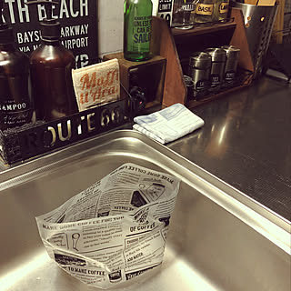 壁/天井/三角コーナーバイバイ♡/スパイスラック/三角コーナーやめました/自立するゴミ袋...などのインテリア実例 - 2018-04-04 12:15:40