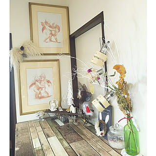 バス/トイレ/mashiさんの教会オブジェ♡/天使の羽根/天使のオブジェ/takaさんの作品♡...などのインテリア実例 - 2017-12-06 10:02:50