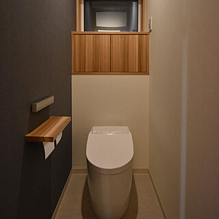 バス トイレ 空気を洗う壁紙のインテリア実例 Roomclip ルームクリップ