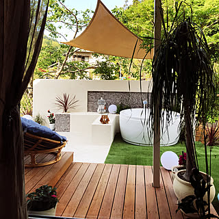 庭 ジャグジーのインテリア実例 Roomclip ルームクリップ