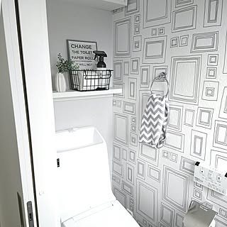 白黒 壁紙屋本舗のインテリア実例 Roomclip ルームクリップ
