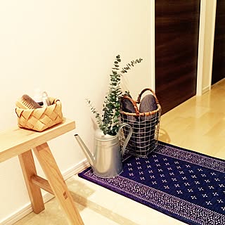 無印良品 玄関マットのおしゃれなアレンジ 飾り方のインテリア実例 Roomclip ルームクリップ