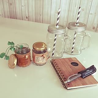 机/いいね!ありがとうございます♪/カフェ風インテリアへの憧れ/押し逃げゴメンなさぃ|ω˂̶๑)੭༡/皆さんのお部屋をお邪魔してます!!...などのインテリア実例 - 2016-02-26 12:05:28