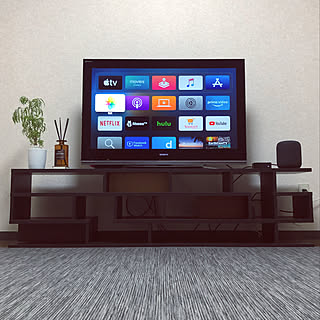 netflix and chill/Netflix/ディフューザー/植物のある暮らし/HomePod...などのインテリア実例 - 2020-02-24 18:25:17