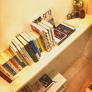 トイレで読書のインテリア実例 Roomclip ルームクリップ