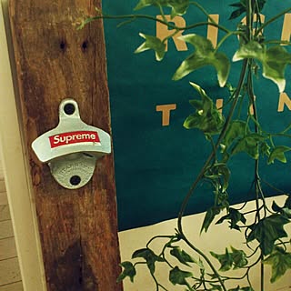 部屋全体/アンティーク/Supreme/Bottle Opener /Supreme×STARR X /古材のインテリア実例 - 2014-08-04 21:31:18