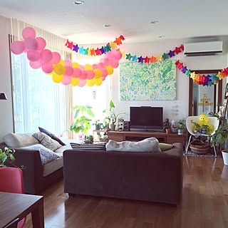 風船 誕生日飾り付けのインテリア実例 Roomclip ルームクリップ 風船 誕生日飾り付けのインテリア実例 Roomclip ルームクリップ