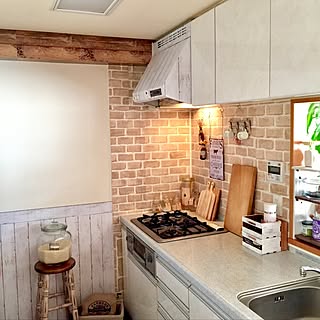 壁紙 レンジフードリメイクのインテリア実例 Roomclip ルームクリップ