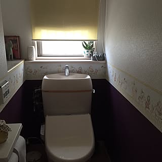 バス/トイレ/メルヘンカントリー/壁紙屋本舗さん/after画像のインテリア実例 - 2015-08-01 10:02:01