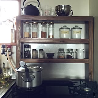 キッチン/スパイスラック DIYのインテリア実例 - 2014-12-14 12:30:36
