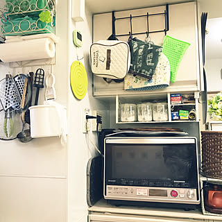 キッチン/無印良品/マグネットつけ放題の壁/マグネット収納/ホーローパネル...などのインテリア実例 - 2018-10-21 08:06:45