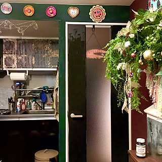 キッチン/メキシコ雑貨/バターミルクペイント/walpa/タカラ塗料...などのインテリア実例 - 2017-03-09 07:46:43