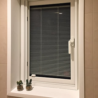 ブラインド内蔵の窓ガラスのインテリア実例 Roomclip ルームクリップ