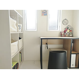 机/机/山善/山善収納部/くらしのeショップ...などのインテリア実例 - 2020-02-24 15:41:29