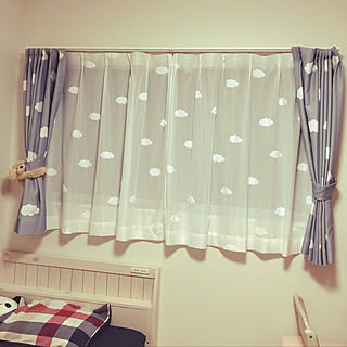 雲カーテンのインテリア実例 Roomclip ルームクリップ