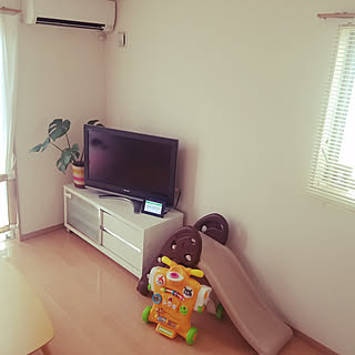 リビング/観葉植物好き/滑り台/ミセル・モニター応募のインテリア実例 - 2017-07-25 12:51:39