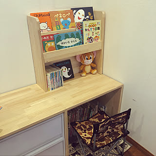 子供のいる暮らし 絵本棚 Diyのインテリア 手作りの実例 Roomclip ルームクリップ