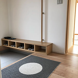 玄関 入り口 ベンチ収納のインテリア実例 Roomclip ルームクリップ