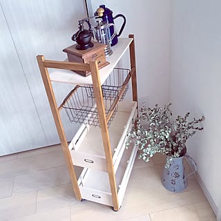 キッチンワゴンdiyのインテリア 手作りの実例 Roomclip ルームクリップ