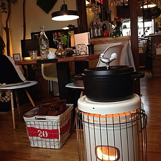 部屋全体/一人暮らし/田舎暮らし/holiday/ストーブ/STAUB...などのインテリア実例 - 2013-10-24 14:13:24