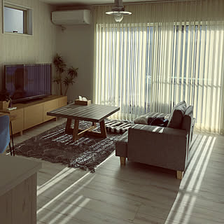 リビング/アクセントクロス/クロス/マイホーム/西海岸...などのインテリア実例 - 2019-01-08 14:29:26