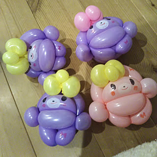 バルーンアート 風船のインテリア実例 Roomclip ルームクリップ