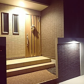 外壁タイル 門柱のインテリア実例 Roomclip ルームクリップ