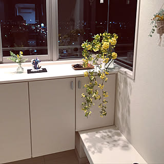 玄関 入り口 花の名前が分かりませんのインテリア実例 Roomclip ルームクリップ