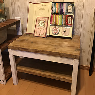 いいね、フォロー本当に感謝です♡/カフェ風を目指す♪/古材加工/お友達の作品♡/足場板DIY...などのインテリア実例 - 2019-03-15 17:59:59