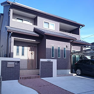 茶色い家のインテリア実例 Roomclip ルームクリップ