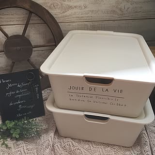 机/手書き/Can☆Do/プレーンボックス/100均大好き...などのインテリア実例 - 2017-06-01 09:48:19