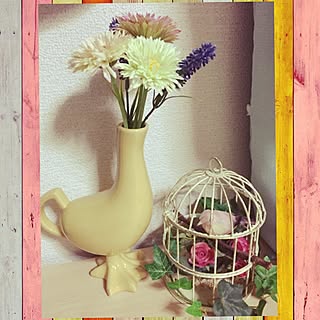 女性の、3LDK、家族住まいの「机」についてのインテリア実例