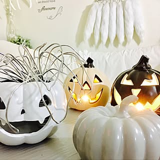 机/happyhalloween♡/可愛いもの❤️/白が好き♡/おきにいり♡...などのインテリア実例 - 2016-10-30 03:23:30