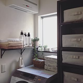 バス/トイレ/マキタ掃除機/ダイモ/インスタと同じpic/無印良品...などのインテリア実例 - 2016-03-17 20:27:22