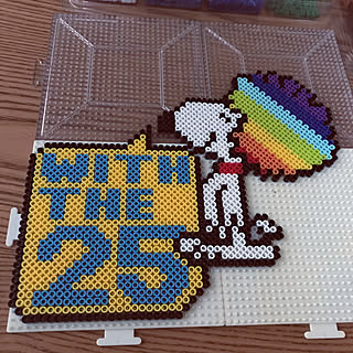 アイロンビーズ Snoopyのインテリア実例 Roomclip ルームクリップ