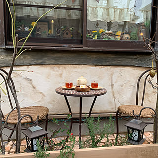 エクステリア/テラス風DIY/フェイクグリーン/セリアリメイク/エッグ手作り...などのインテリア実例 - 2020-01-24 21:45:01