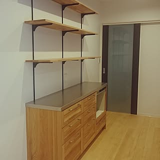ウッドワンのカップボードのインテリア実例 Roomclip ルームクリップ