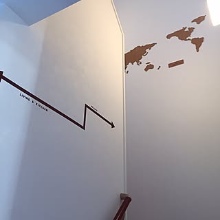 コルクボード 世界地図のインテリア実例 Roomclip ルームクリップ