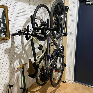 玄関 入り口 自転車収納のアイデア おしゃれなインテリア実例 Roomclip ルームクリップ